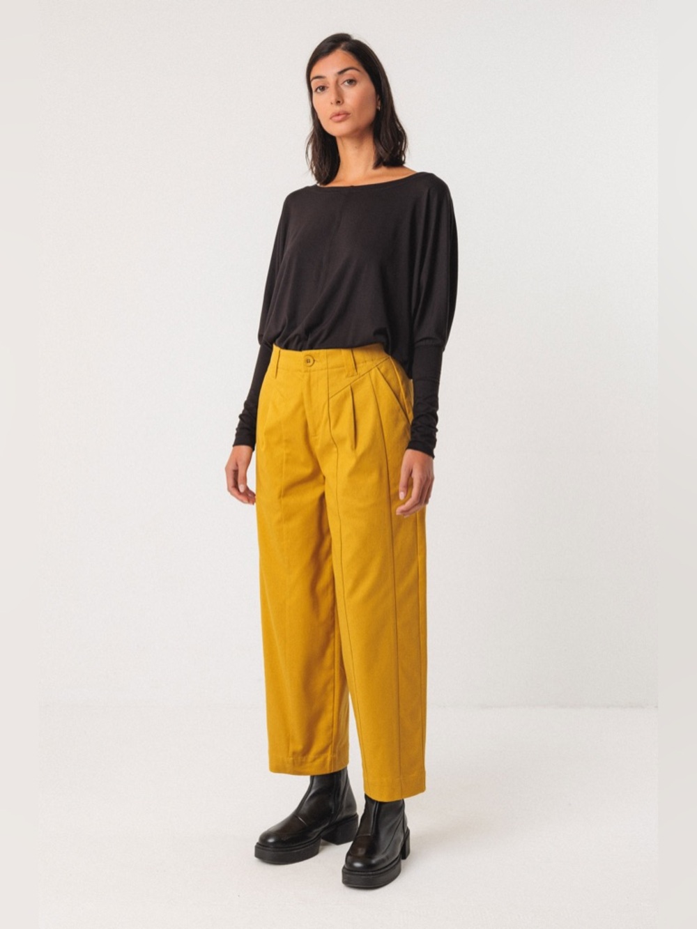 New w/tags SKFK Niobe organic cotton trouser pants Size 6